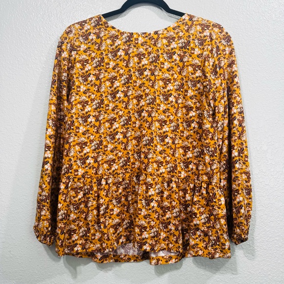 New Patagonia Shallow Moon Women's Floral Top Size XSmall - Picture 4 of 15